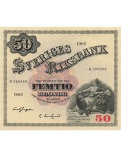 Suède 50 Kronor - Mère Svea
