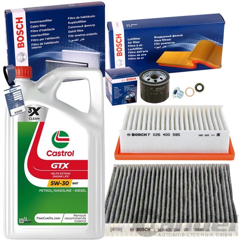 Bosch filtre huile castrol - bosch, filtre+huile