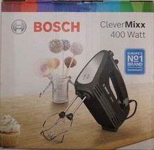 Bosch Clevermixx Batteur Mélangeur à Main Mélangeur Agitateurs 400W Noir/Argent