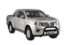 Pare Buffle Noir Protection Avant Pour Nissan NP 300 Navara Depuis 2016
