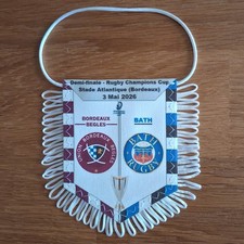 BORDEAUX / BATH - Fanion en