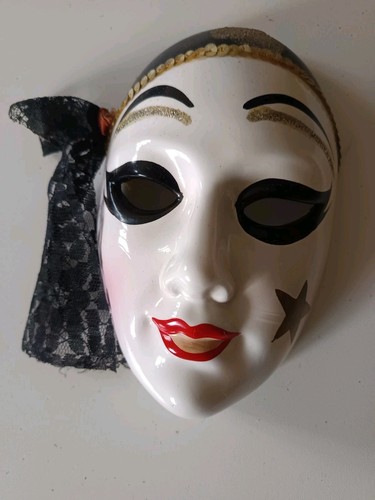 Masque décoratif vénitien - , en