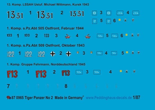 Peddinghaus 0965 char - peddinghaus, 1/87