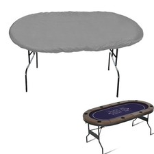 Housse de table de poker ovale