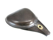 Etui cuir jambon noir pour