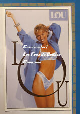 LOU LINGERIE FEMININE  publicité advert
