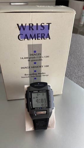 Casio wrist camera - casio,
