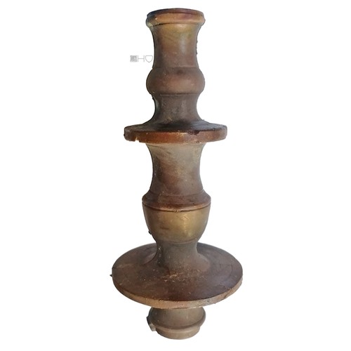 Pied lampe antik bronze - antik, en