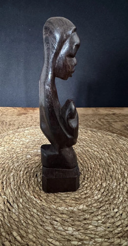 Sculpture mère enfant - mère,