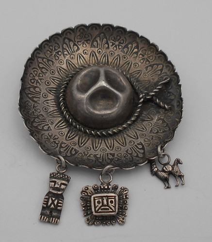 Broche chapeau sombrero en - ,