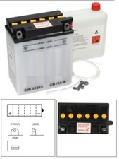 Batterie Moto Scooter Quad YB12A-B 12V 12Ah Yamaha YFA 125 Breeze 2005-2004