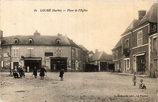 CPA AK LUCHE - Place de l'Église (390888)