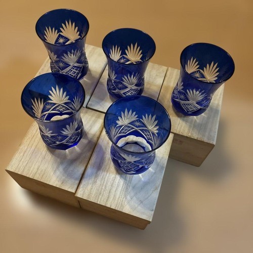 Verre taillé roman kiriko - taillé,