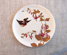 Jules Vieillard , Assiette japonisante , Faïence , Bordeaux , Fin XIX°.