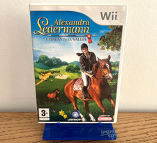 ALEXANDRA LEDERMANN LE HARAS DE LA VALLEE - Nintendo Wii - PAL FR - Complet