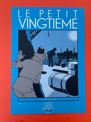 Herge serigraphie tintin - serigraphie,