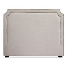 Tête de Lit  Design en Tissu "Selena" 140cm Beige