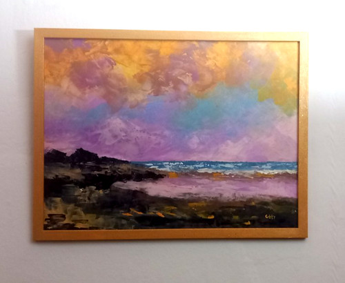 Huile couteau colors - au,
