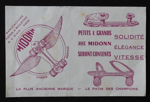 Buvard midonn paris patin - midonn,
