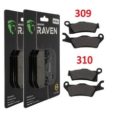 2 Kit plaquettes frein Av Ga