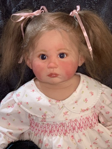 Sweet reborn baby - girl, doll