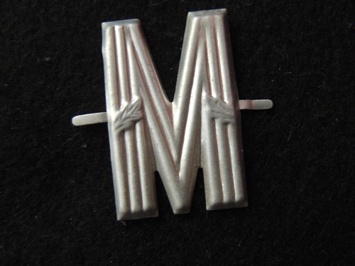 Ancienne lettre aluminium - lettre, m