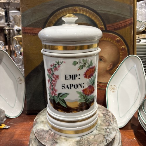Ancien pot pharmacie flacon - a,