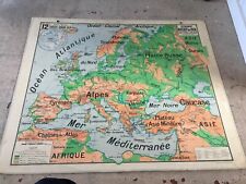 Ancienne Affiche Scolaire N 12