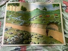 TABLEAUX DE GEOGRAPHIE Collection Rossignol N°15 le plateau calcaire et n°16