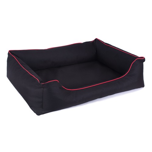 Niche lit pour chien noir - niche,