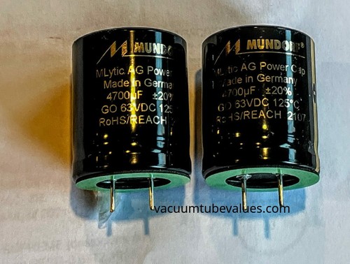 Two mundorf vdc mlytic - ,