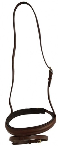 Muserolle anglaise cuir - muserolle, en