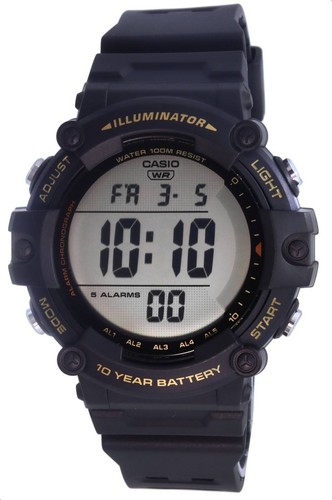 Montre casio cadran - cadran, gris
