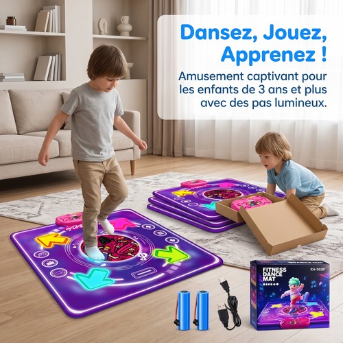 Tapis danse lumineux sans - tapis,