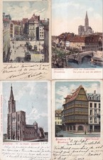 Lot de 4 cartes postales