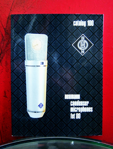 Vintage 1977 neumann catalog - vintage,