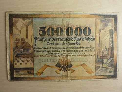 Allemagne 500000 mark 1922 - allemagne,,