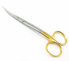 Ciseaux Doubles Courbés 11 CM HARTMETAL TC Microscissors Ciseaux À Fil
