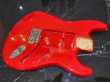 STRATOCASTER BODY RED SQUIER 2016 for PARTCASTER PROJECT 