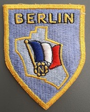 Patch troupes de BERLIN FFA Forces Françaises Allemagne insigne tissu ORIGINAL 2