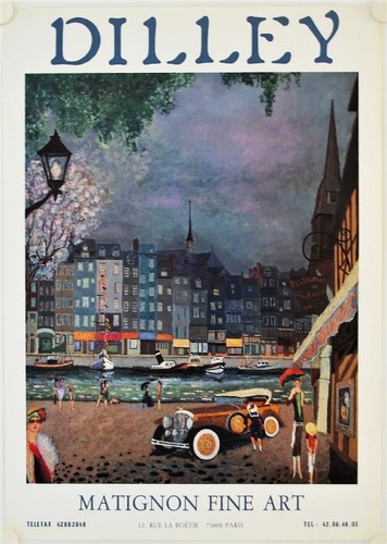 Affiche dilley exposition - dilley,
