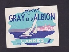 Ancienne  étiquette  bagage