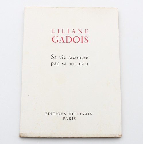 Liliane gadois vie - gadois, sa