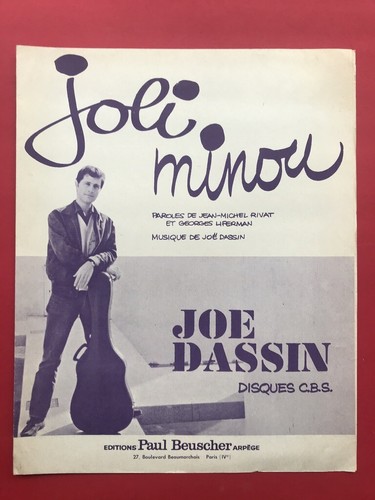 Joe dassin partition - dassin,