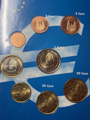 Série pièces euro - série, espagne