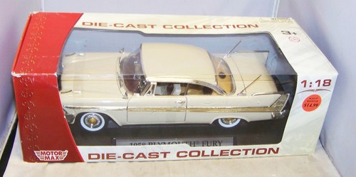 Motor max 1958 plymouth - 1:18,
