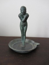 Sculpture Max Le Verrier "La Frileuse" 1930