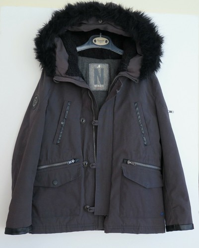 Ikks parka capuche grise - ikks-,
