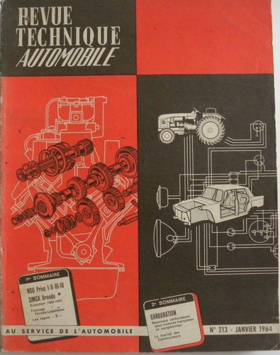 Revue technique automobile - revue,
