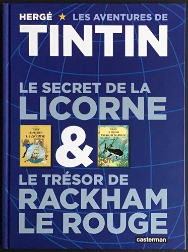 Tintin double album secret - tintin,